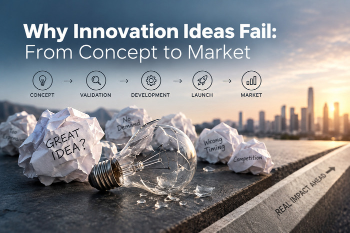 Why Innovation Ideas Fail: From Concept to Market